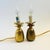 Vintage Brass Pineapple Lamps - Set of 2 For Sale - Image 9 of 11