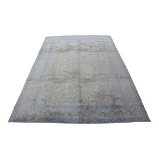 1940s Vintage Weaving Floor Rug For Sale