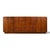 Mid-Century Modern Founders Furniture Vintage Walnut and Chrome Mid Century Modern Lowboy Dresser C. 1970s For Sale - Image 3 of 14