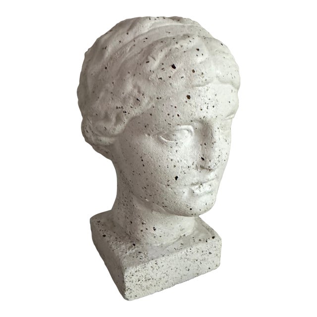 Plaster Lady Bust For Sale