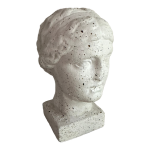 Plaster Lady Bust