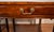 1930s 1930s Pair of English Regency Mahogany Green Leather Top Accent Side Tables For Sale - Image 5 of 18