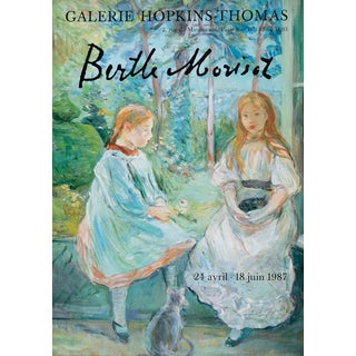 Deux Petites Filles Poster after Berthe Morisot For Sale
