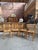 Set of 4 beechwood chairs from the 1960s, designed by French designer Pierre Cruege. Comfortable and sturdy design, with a...