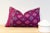 Magenta Ching Mai Vintage Hill Tribe Pillow For Sale - Image 8 of 8