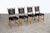 Brutalist Dining Chairs, 1960s, Set of 4, in Good conditions. Designed 1960 to 1969