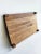 Dansk 1970s Wood Charcuterie Board With Tile For Sale - Image 4 of 11
