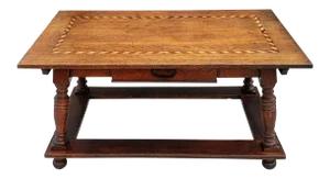 18th Century Swiss Oak Farmhouse Pay Table