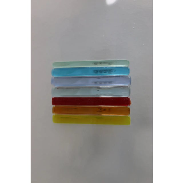 Glass 1990s Modern Carlo Nason Murano Wall Lamp For Sale - Image 7 of 13