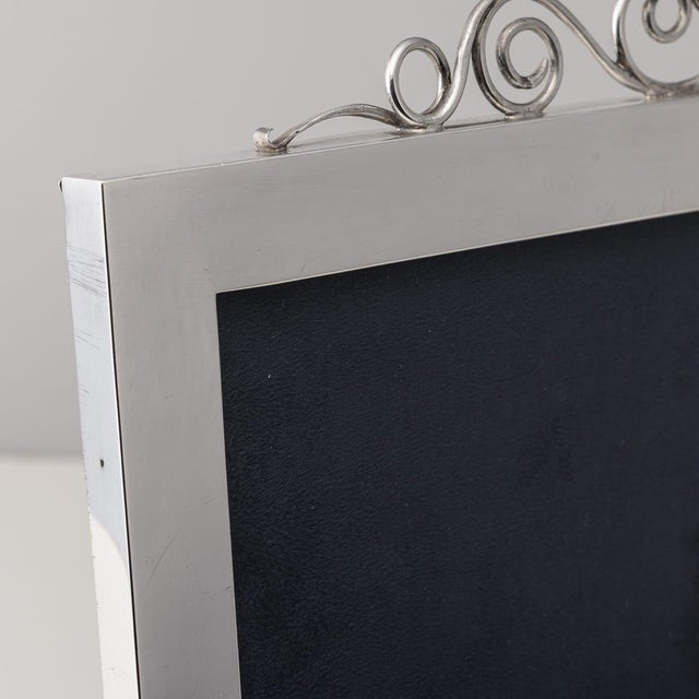Vintage American Silver Photo Frame by Bigelow for Kennard & Co, 1920 For Sale - Image 11 of 13