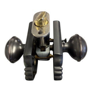 Solid Brass Locking Door Sets For Sale