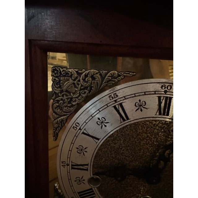 1970s Vintage Chiming Mantle Clock For Sale - Image 5 of 9