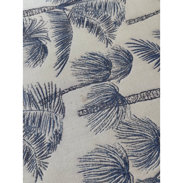 Vintage Boho Peacock Wicker Chaise With Tropical Cushions For Sale - Image 17 of 18