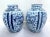 Chinoiserie Large Blue & White Chinese Dragon & Phoenix Porcelain Floor Vases - Pair For Sale - Image 3 of 12