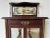 1900's Antique English Mahogany Brass Framed Music Cabinet For Sale - Image 4 of 12
