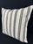 Turkish Hemp Pillow Cushion Natural Beige Dark Brown Pillow Cushion Cover 24x24 For Sale - Image 4 of 4