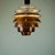 Black Mid-Century Modern Italian Copper and Metal Pendant Light from Stilnovo, 1960s For Sale - Image 8 of 11