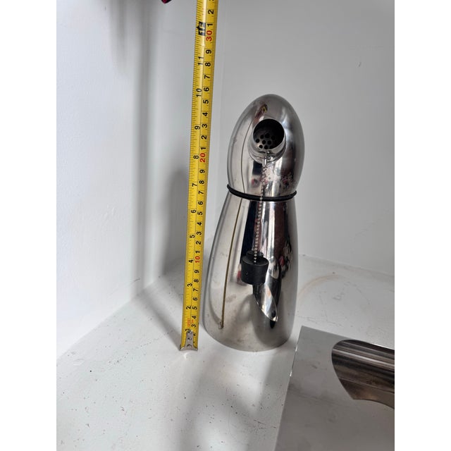 1980s Michael Graves Signed Modern Penguin Cocktail Shaker and Base For Sale - Image 11 of 11