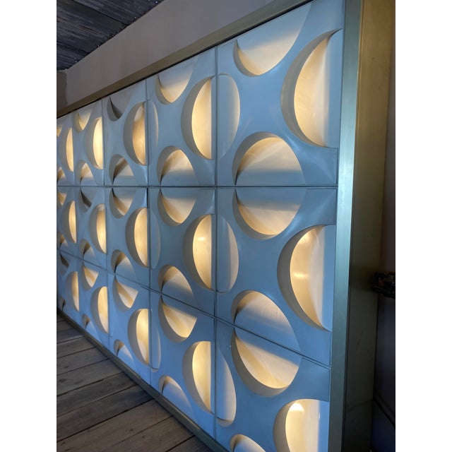Ivory Oysterlight Panels by Rolf Krüger for Staff, 1960s, Set of 15 For Sale - Image 8 of 14