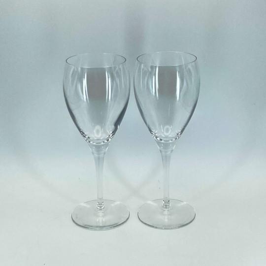 Christofle Late 20th Century Christofle "Albi Verre" Red Wine Glasses - Set of 2 For Sale - Image 4 of 17