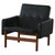 Easy Chair in Oak and Leather by Jørgen Bækmark for FDB Møbler, Denmark, 1960s For Sale - Image 18 of 18