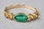 Marquise Emerald Ring in 14k Gold For Sale - Image 4 of 7