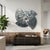1990s Postmodern Abstract Metal Wall Sculpture in the Style of Curtis Jere Large-scale welded metal wall sculpture with a...