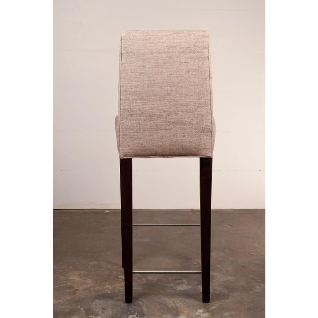2010s Button Bar Stool For Sale - Image 5 of 9