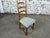 Reupholstered French Country Ladder Back Dining Chairs - Set of 6 For Sale - Image 10 of 12