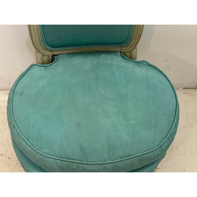 Vintage Shabby French Childs Accent Chair For Sale In Chicago - Image 6 of 11