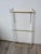 Metal Vintage Folding Side Table, Italy, 1970s For Sale - Image 7 of 8