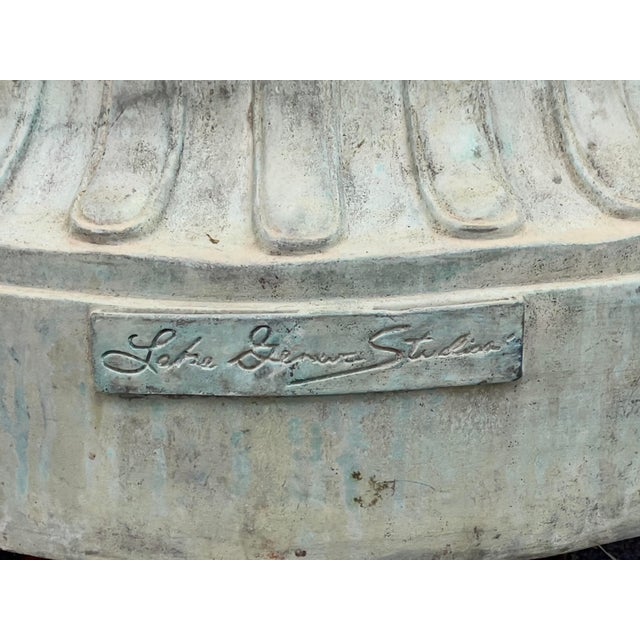 Bronze Fountain Cherubs Holding Water Jugs For Sale - Image 4 of 10