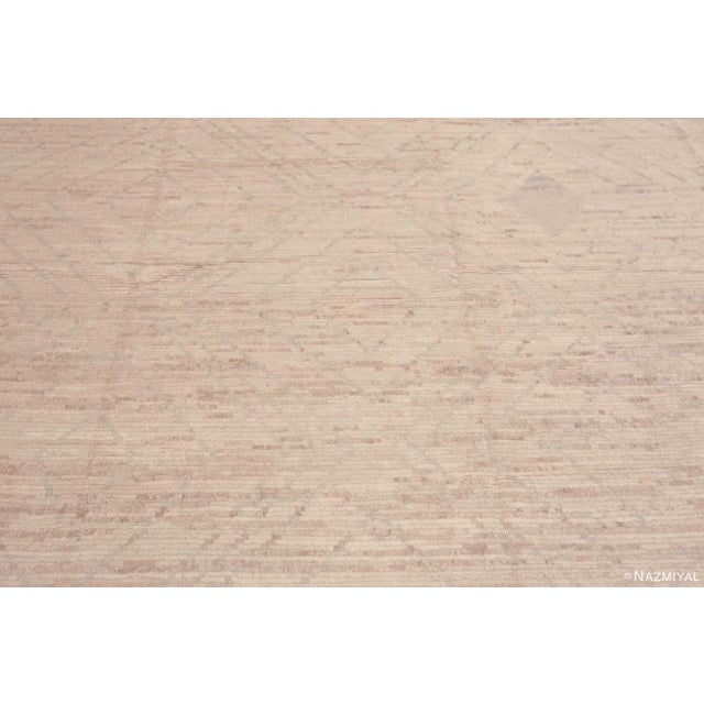 2020s Nazmiyal Collection Geometric Moroccan Design Modern Area Rug For Sale - Image 5 of 6