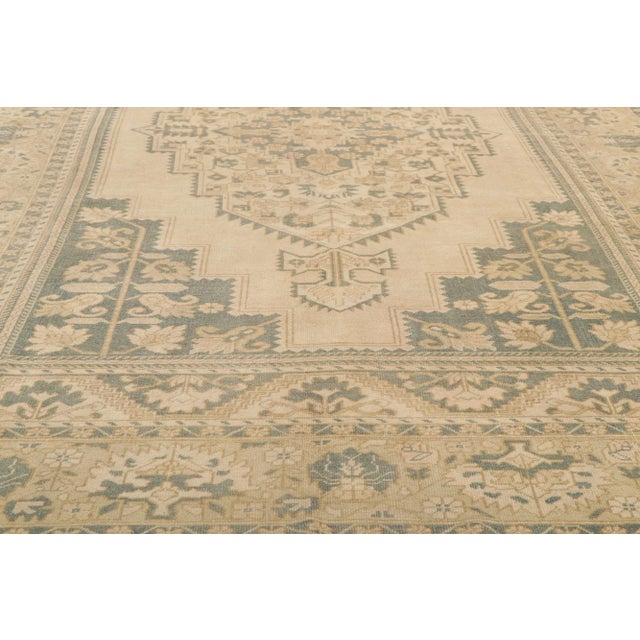 Vintage Turkish Oushak Rug - 07'05 X 12'10 For Sale - Image 4 of 9