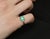 Late 20th Century 0.96ct Gia Colombian Untreated No Oil Emerald & Diamond Platinum Ring Size 5.75 For Sale - Image 15 of 18