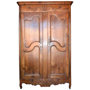 Louis XV Period Armoire in Cherrywood