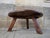This large and heavy round table is made during the 1970s of solid European oak. The design is simple and elegant, with a...