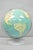 Vintage Nystrom 16" Large Sculptural Relief Classroom Double Axis World Globe For Sale - Image 17 of 17
