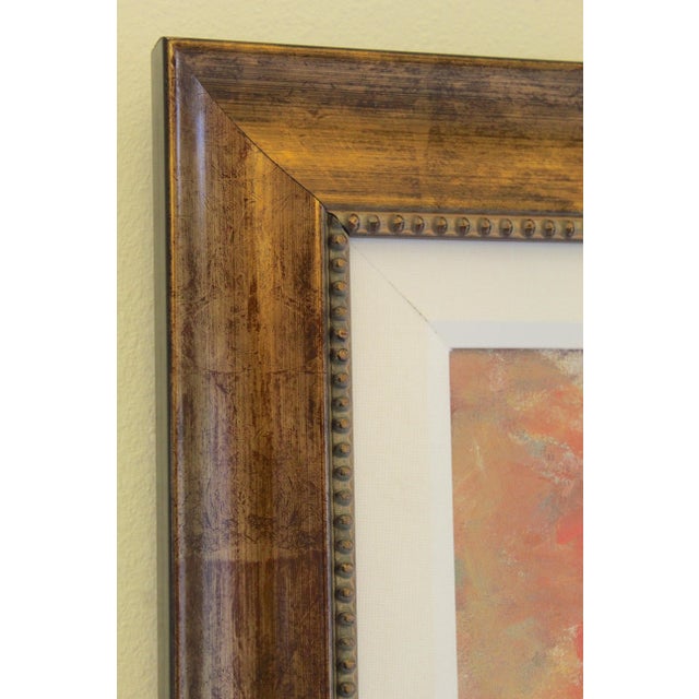 Hua Chen "Serenity" Hand-Embellished Artist's Proof Giclée on Canvas, 2004, Bronze Frame For Sale In Naples, FL - Image 6 of 15