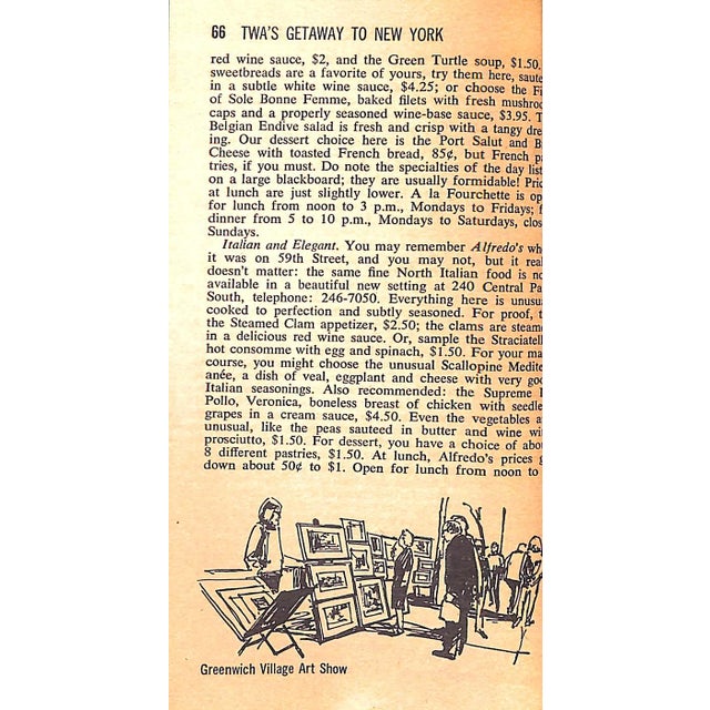 1970s "Twa Getaway Guide New York" 1971 Hammel, Faye For Sale - Image 5 of 6