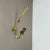 Gio Ponti Minimalist Brass Theatre Wall Light in the style of Stilnovo and Gio Ponti, Italy, 1950s For Sale - Image 4 of 18