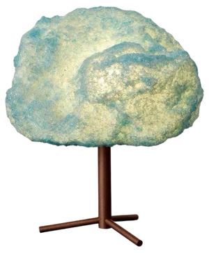 Blue Storm Table Light Copper by Johannes Hemann