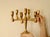 Vintage Swedish Brass 7-Arm Candelabra from Gusum For Sale - Image 4 of 18