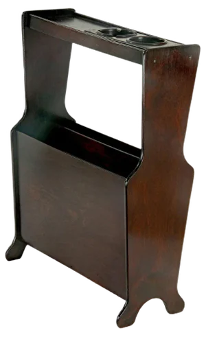 Brown Magazine Stand in Wood, England