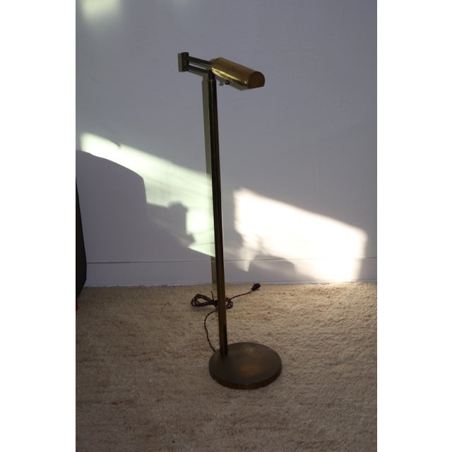 Brass Brass Pharmacy Lamp, 1960s For Sale - Image 8 of 8