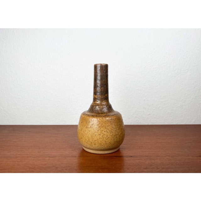 Mid-Century Modern Danish Studio Pottery Vase from Ravnild Keramik, 1960s For Sale - Image 4 of 10