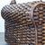 Ralph Lauren Woven Rattan Lounge Chair With White Cushions For Sale - Image 9 of 13