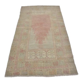 1960s Low Pile Wool Entryway Rug For Sale