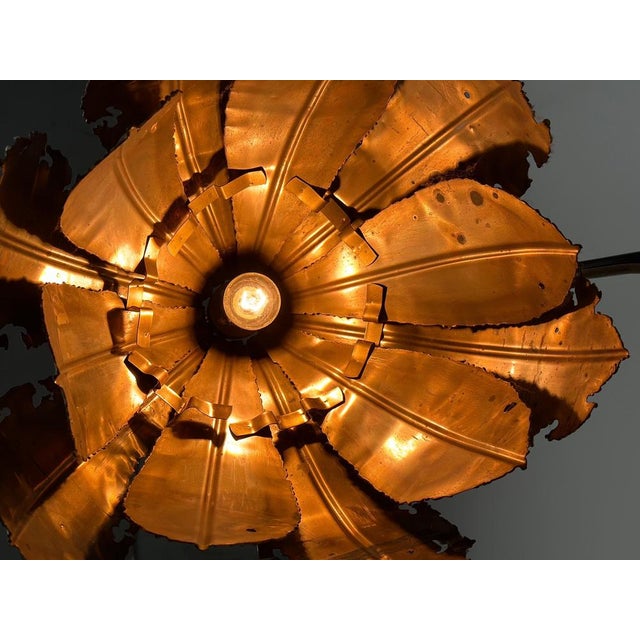 Vintage Brutalist Brass Hanging Lamp by Sven Aage Jensen for Holm Sørensen, 1960s A masterpiece of design crafted by...