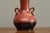 1930s Mid-Century Red and Black Studio Pottery Vase with Sculptural Handles, 1930s For Sale - Image 5 of 12